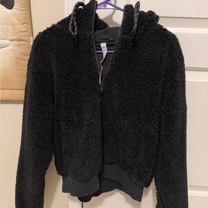 Lululemon Athletica Black Fleece Jacket